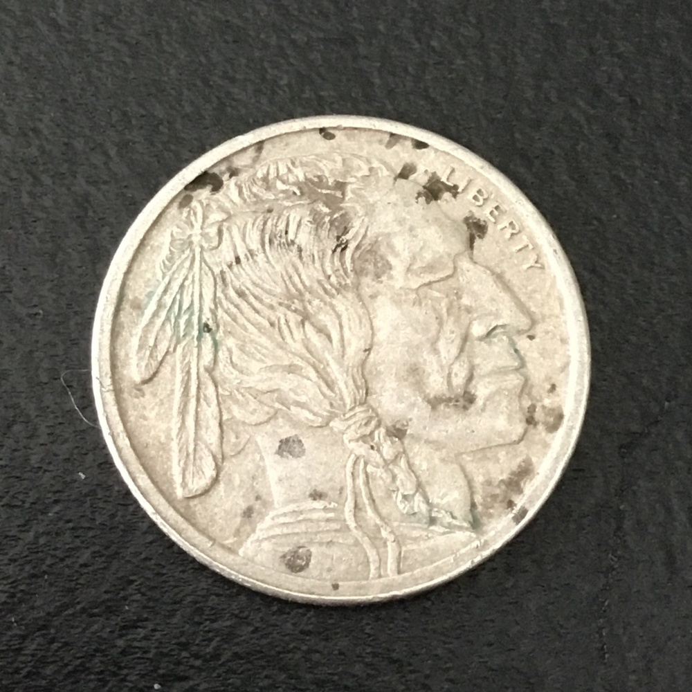 1/10th of ounce=Indian/Buffalo design=.999 fine Silver bullion coin